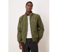 Calvin Klein Jeans - Giacca harrington imbottita in tessuto ripstop kaki-Verde 48
