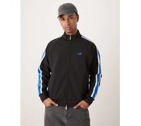 Calvin Klein Jeans - Giacca sportiva nera e blu con righe 50