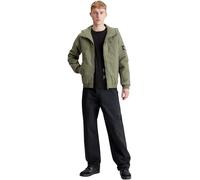 Calvin Klein Jeans - Hooded Padded Harrin Verde - Abbigliamento L Verde