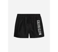 Calvin Klein Bambino Pantaloncino da Bagno Medium Drawstring con Coulisse, Nero (Pvh Black), 12-14 Anni