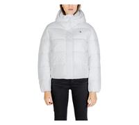 Calvin Klein Jeans, ,Jackets ,Donna ,Bianco ,L Giacca Donna Mono Logo Autunno/Inverno