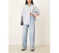 Calvin Klein Jeans Jeans Blu Donna Low Rise Baggyy, blu, 28W