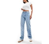 Calvin Klein Jeans - Jeans anni '90 blu medio con stampa W30 L32