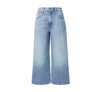 Calvin Klein Jeans - Jeans stile culotte a vita alta lavaggio medio-Blu W31