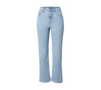 Calvin Klein Jeans - Jeans dritti a vita alta lavaggio chiaro-Blu W25 L30