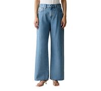 Calvin Klein Jeans jeans donna wide leg lavaggio medio