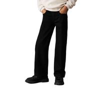 Calvin Klein Jeans jeans gamba larga lavaggio nero 04a