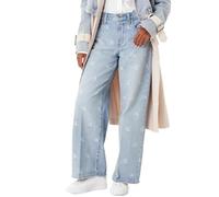 Calvin Klein Jeans Jeans Loose Blu Donna The Wide, blu, 32 W