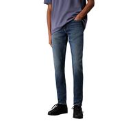 Calvin Klein Uomo Jeans Slim Taper Elasticizzati, Blu (Denim Dark), 32W/36L