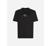 Calvin Klein Jeans Black Cotton T-Shirt - IT42|M