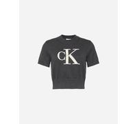 Calvin Klein Jeans Logo W - Maglione - Donna - Grigio nd_S