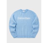 Calvin Klein Jeans LS BRUSHED ALPACA LOGO CRWNK SWEATER men Pullovers blue in taglia:L