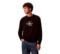 Calvin Klein Jeans felpa uomo con logo nero S