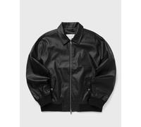 Calvin Klein Jeans LS FAUX LEATHER BOMBER JACKET men Bomber Jackets black in taglia:XL