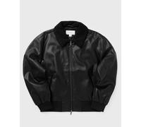 Calvin Klein Jeans LS FAUX LEATHER SHERPA COLLAR BO men Bomber Jackets black in taglia:XL