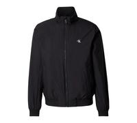 Calvin Klein Uomo Giacca da Mezza Stagione Padded Harrington con Colletto alla Coreana, Nero (Black), M