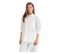 Calvin Klein Jeans - Lv047F147G - - Blouses & Shirts - Donna - Bianco - S