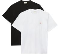 Calvin Klein Jeans - Ss Badge Tee 2Pk Multicolore - Abbigliamento S Multicolore