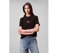 Calvin Klein Jeans Maglietta '20s CLASSIC' sambuco / rosa / nero, Taglia L