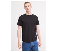 T-shirt Calvin Klein Jeans Badge Turn Up manica corta nero - XL
