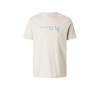 Calvin Klein Jeans Maglietta azzurro / offwhite Uomo Calvin Klein Jeans M