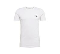 Calvin Klein Uomo T-Shirt Maniche Corte CK Essential Slim Fit, Bianco (Bright White), XL