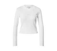 Calvin Klein Jeans Maglietta grigio / bianco Donna - Abbigliamento - Taglie comode - Maglie e top - Maglie e T-shirt Calvin Klein Jeans XL