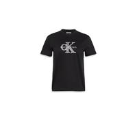 Calvin Klein Donna T-Shirt Maniche Corte Hero Classic Monologo Tee con Scollo Rotondo, Nero (Black), XL