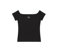 Calvin Klein Jeans Maglietta grigio / nero / bianco Donna Calvin Klein Jeans XL grigio / nero / bianco
