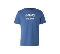 Calvin Klein Jeans Maglietta 'Logo Graphic' blu reale / nero / bianco Uomo - Abbigliamento - Taglie comode - Maglie e T-shirt Calvin Klein Jeans S