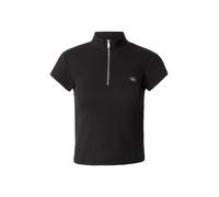 Calvin Klein Jeans Maglietta 'Monologo Quarter-zip' nero Donna - Abbigliamento - Taglie comode - Maglie e top - Maglie e T-shirt Calvin Klein Jeans L