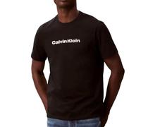 Calvin Klein Jeans Maglietta nera da uomo 30s EU all'ingrosso, Nero , XXL