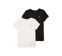 Calvin Klein Jeans Maglietta nero / bianco Bambini - Bimba - Ragazza (taglie 140-176) - PROMO - Maglie e top - T-shirt Calvin Klein Jeans 164