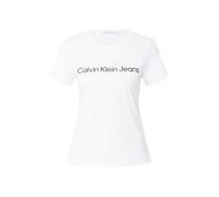 Calvin Klein Jeans Maglietta nero / bianco Donna Calvin Klein Jeans XXXL nero / bianco
