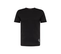 T-shirt Calvin Klein Jeans Badge Turn Up manica corta nero - XL
