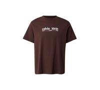Calvin Klein Jeans Maglietta 'NYC' marrone / bianco Uomo Calvin Klein Jeans S