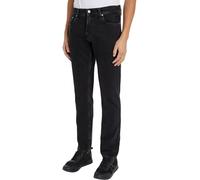 Calvin Klein Jeans Men's Authentic Straight Straight, Denim Black, 30W / 32L