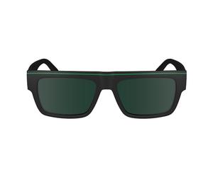 Calvin Klein Jeans Men's Sunglasses CKJ24603S - Matte Black with Solid Green Lens