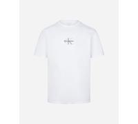 Calvin Klein Jeans Micro Monologo M - T-shirt - Uomo - Bianco S