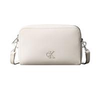 Calvin Klein Donna Borsa a Tracolla Minimal Monogram Camera Bag con Logo, Multicolore (Silver Birch), Taglia Unica