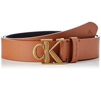 Calvin Klein Jeans Mono Hardware Belt 35MM, Cognac, 100