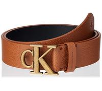 Calvin Klein Jeans Mono Hardware Cintura 35MM, Cognac, 85