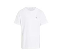 Calvin Klein Jeans Mono Mini Badge Reg T-Shirt, Magliette P/E Unisex - Bambini, Bright White,
