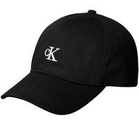 Calvin Klein Jeans Monogram Baseball cap IU0IU00150 Cappello, Nero (CK Black), S-M Unisex-Bambini e Ragazzi