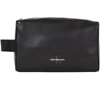 Calvin Klein Jeans Monogram Soft WASHBAG ALTRO SLG, Nero, Taglia Unica, Black, Taglia unica