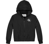 Calvin Klein Jeans Monologo Essential Jacket, Giacche a vento Bambino, Ck Black,