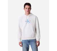 Calvin Klein Jeans Monologo M - Felpa - Uomo - Bianco nd_M