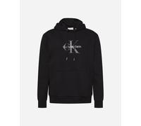 Calvin Klein Jeans Monologo M - Felpa - Uomo - Nero nd_XL