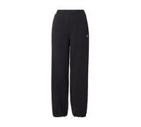 Calvin Klein Donna Pantaloni da Jogging French Terry Badge Logo in Cotone, Nero (Black), M