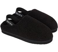 Calvin Klein Jeans Pantofole Donna Home Clog Surfaces Calde, Nero (Black/Bright White), 39 EU